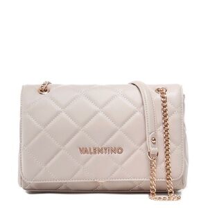 Valentino by Mario Beige Quilted Crossbody Bag- medium Ocarina